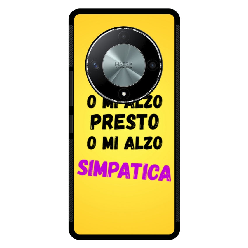 Cover o mi alzo presto o mi alzo simpatica - Huawei e Honor customall