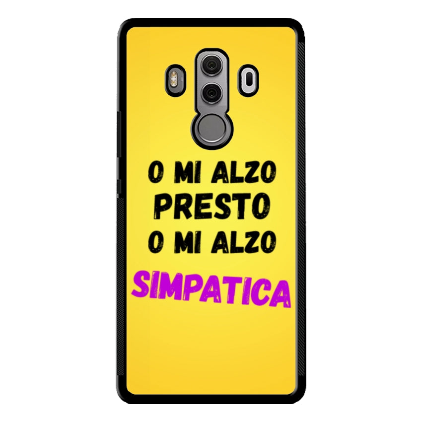 Cover o mi alzo presto o mi alzo simpatica - Huawei e Honor customall
