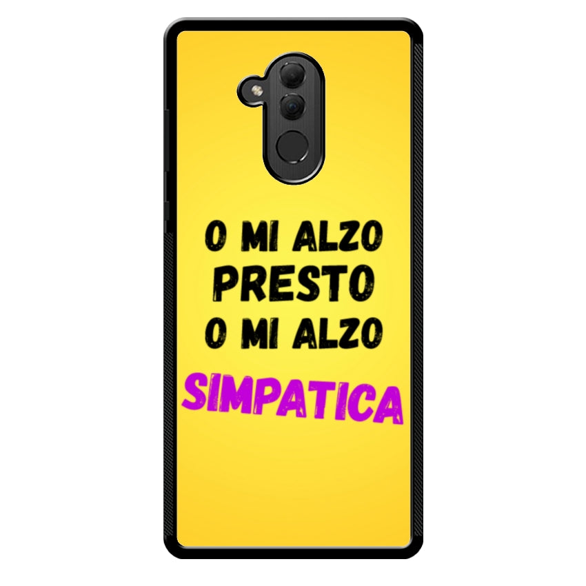 Cover o mi alzo presto o mi alzo simpatica - Huawei e Honor customall