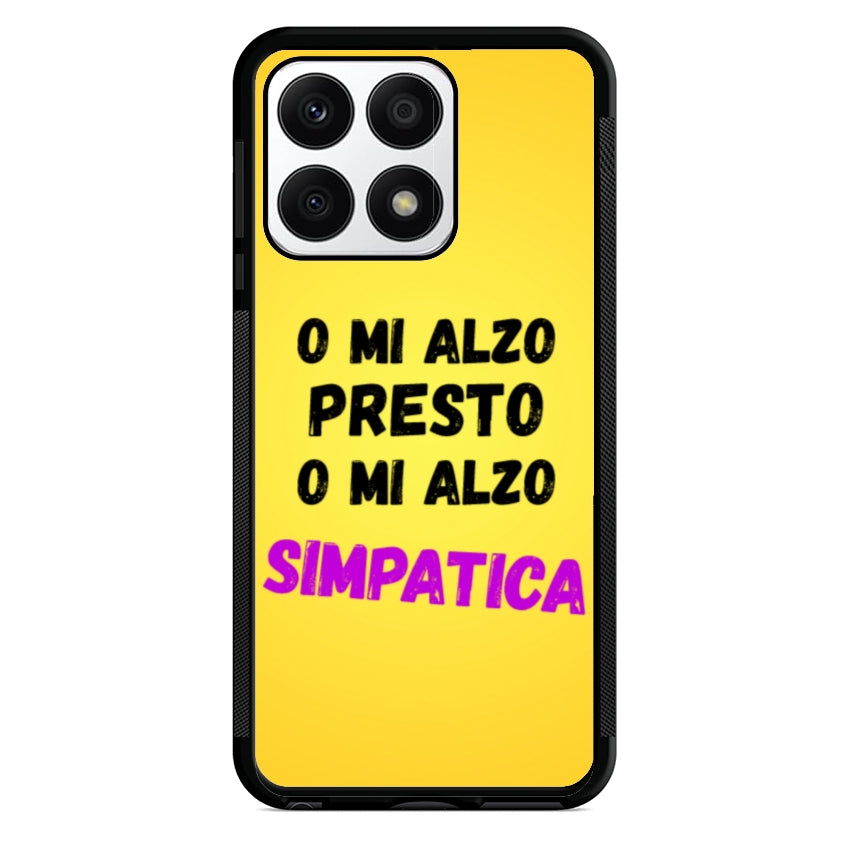 Cover o mi alzo presto o mi alzo simpatica - Huawei e Honor customall