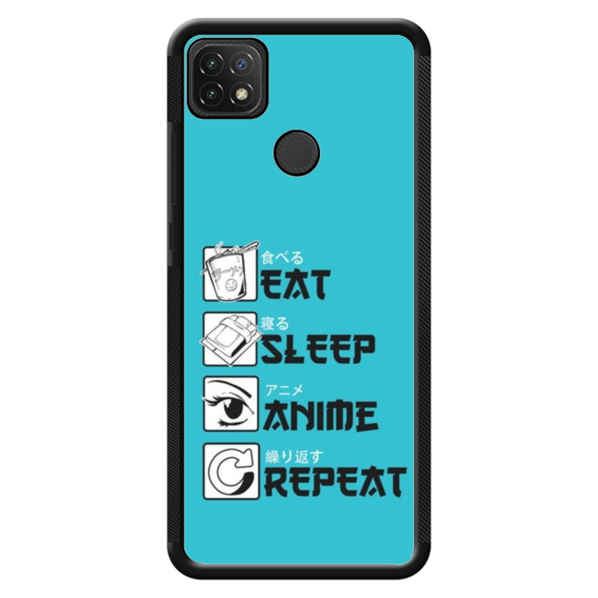 Cover IF15 Eat Sleep Anime Repeat - Oppo customall