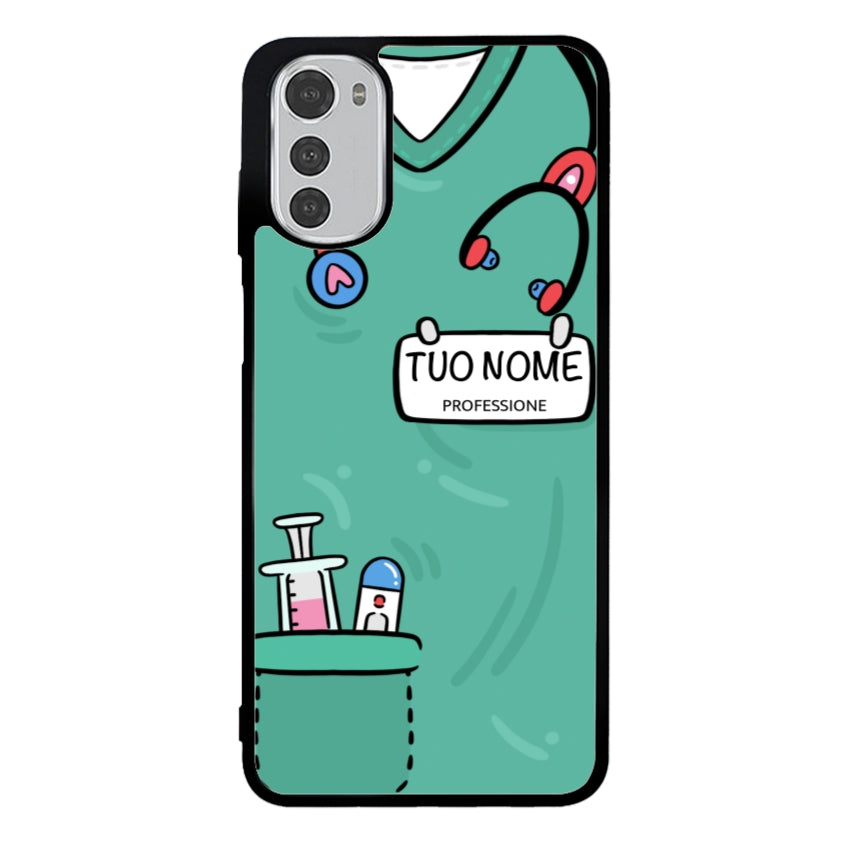 Cover con Divisa Sanitaria Personalizzata - Motorola customall