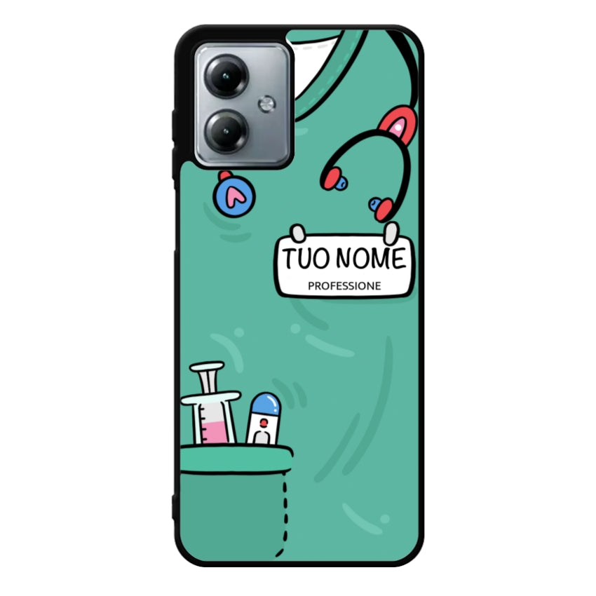 Cover con Divisa Sanitaria Personalizzata - Motorola