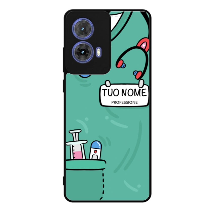 Cover con Divisa Sanitaria Personalizzata - Motorola customall