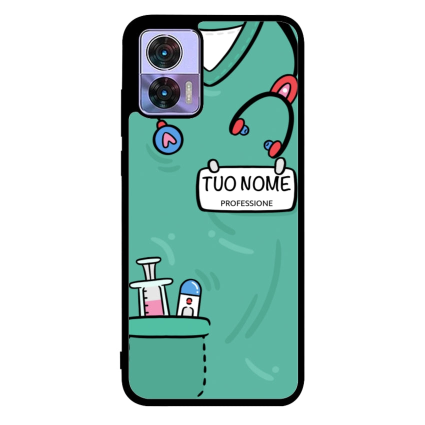 Cover con Divisa Sanitaria Personalizzata - Motorola customall