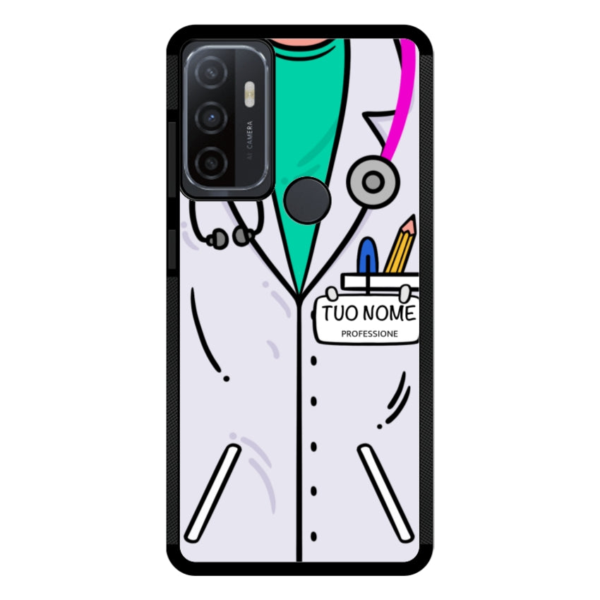Cover Con Nome Divisa Dottoressa - Oppo