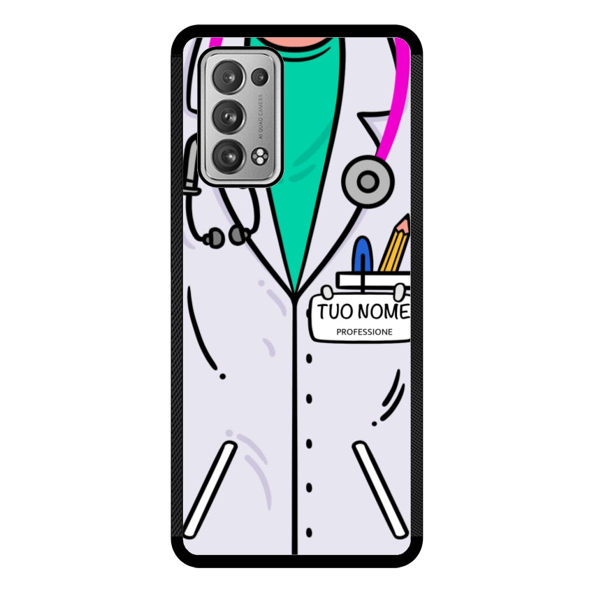 Cover Con Nome Divisa Dottoressa - Oppo