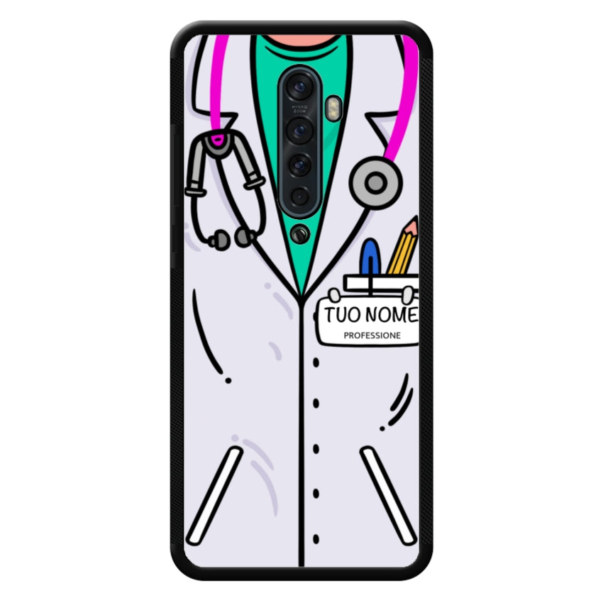 Cover Con Nome Divisa Dottoressa - Oppo