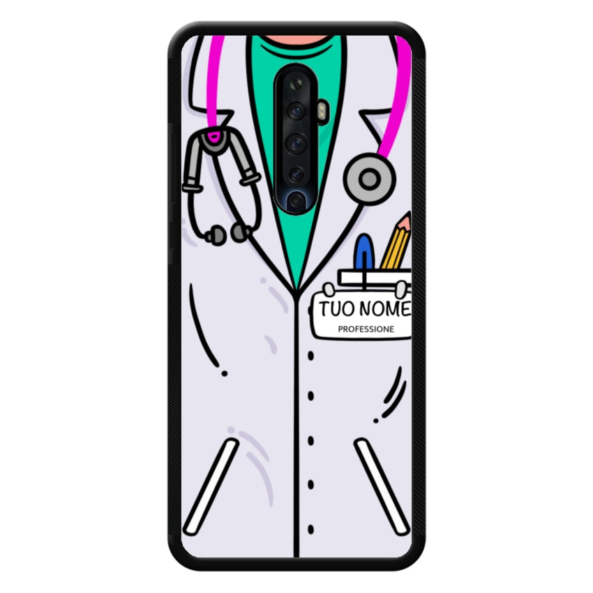 Cover Con Nome Divisa Dottoressa - Oppo