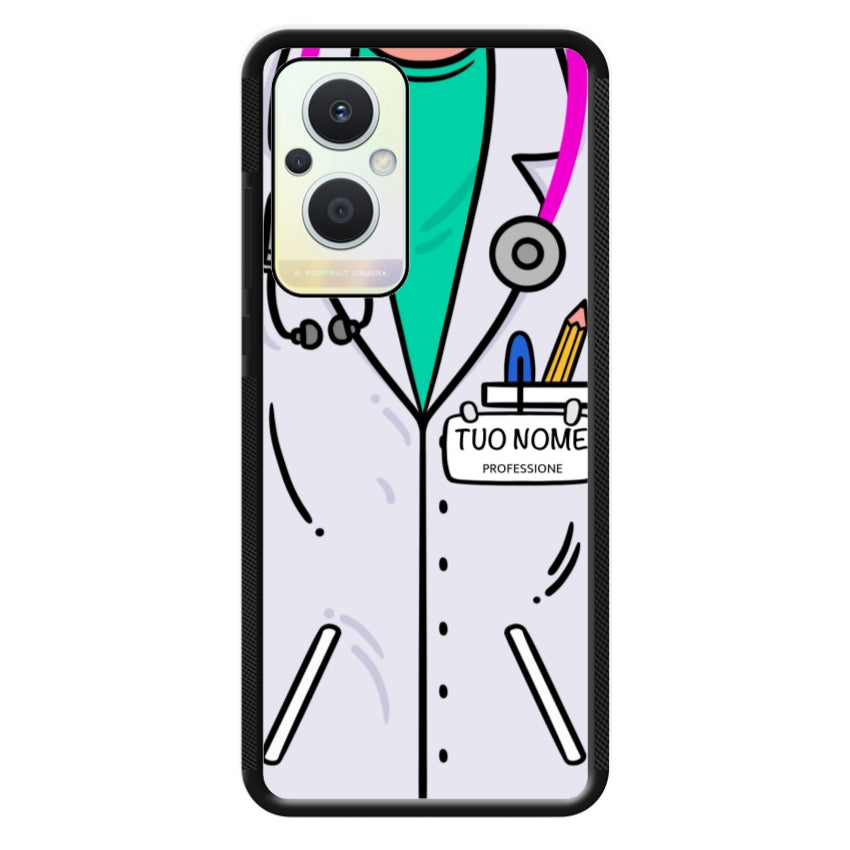 Cover Con Nome Divisa Dottoressa - Oppo