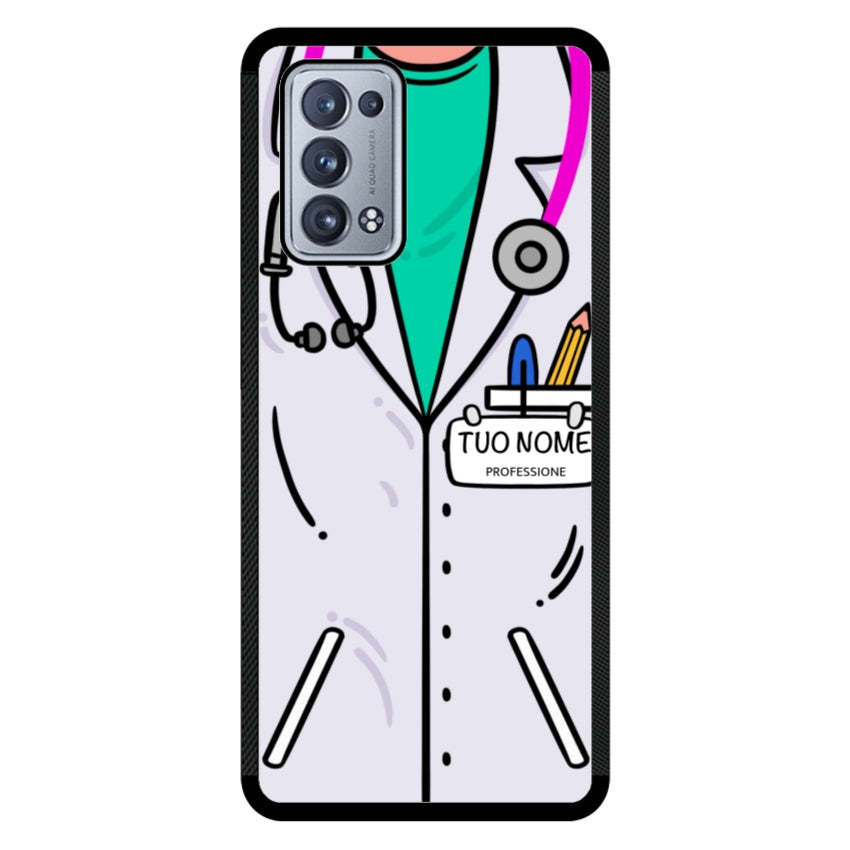 Cover Con Nome Divisa Dottoressa - Oppo