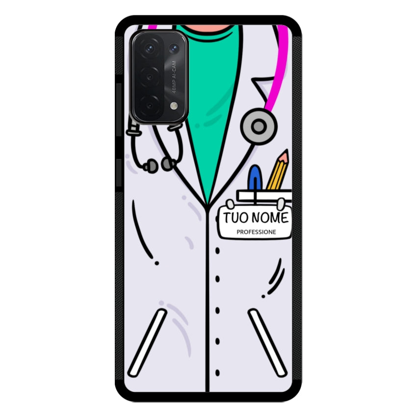 Cover Con Nome Divisa Dottoressa - Oppo