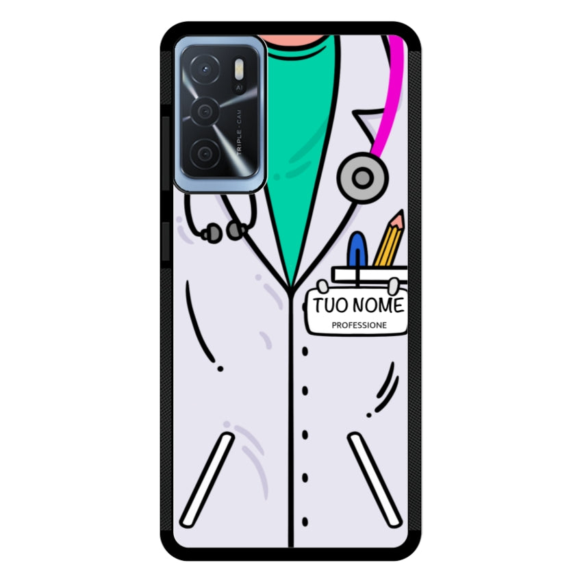 Cover Con Nome Divisa Dottoressa - Oppo