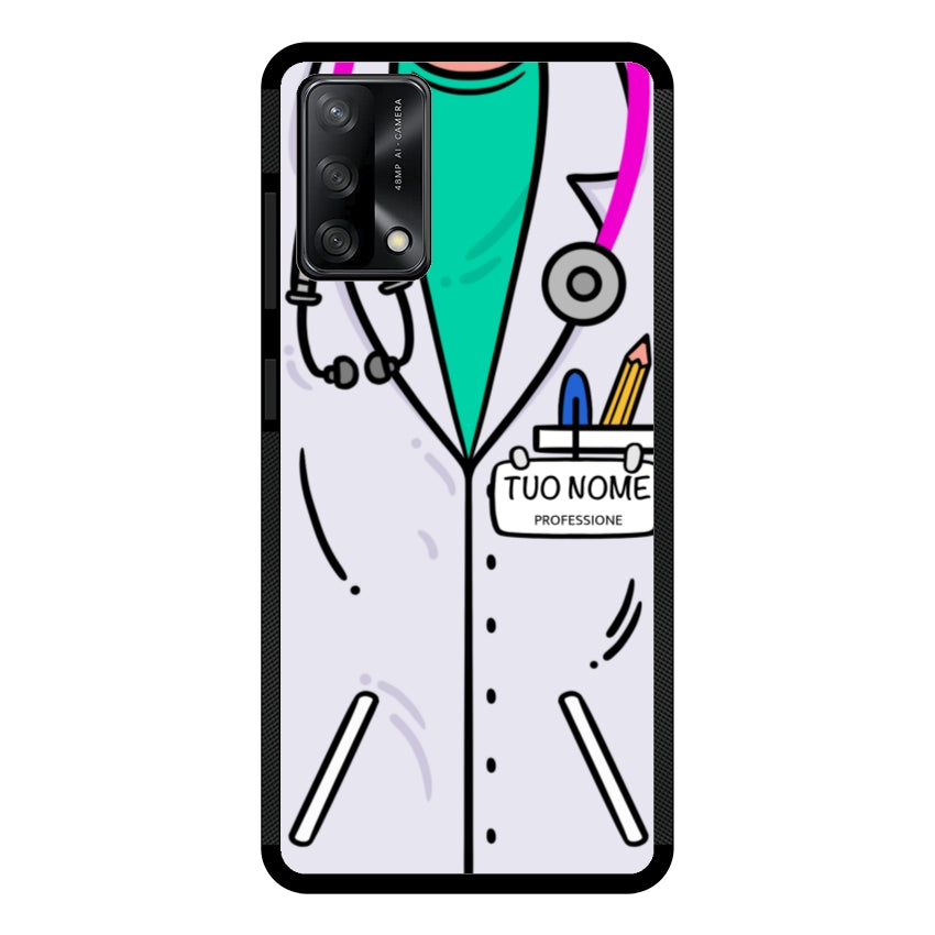 Cover Con Nome Divisa Dottoressa - Oppo