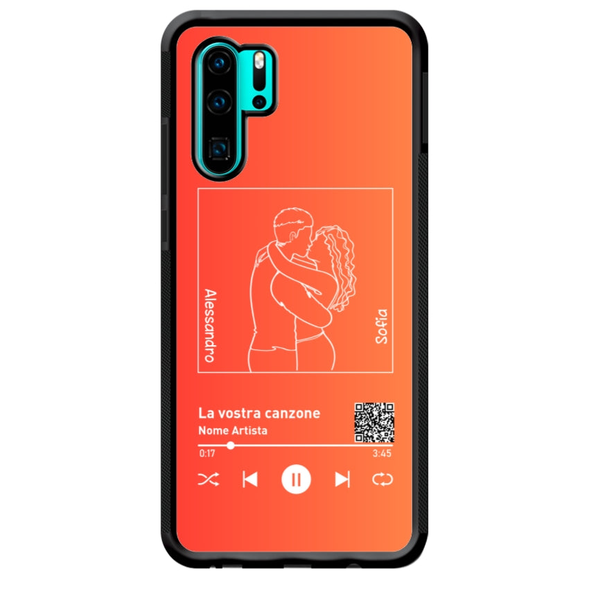 Cover Spotify Personalizzabile con Sagome - Huawei e Honor