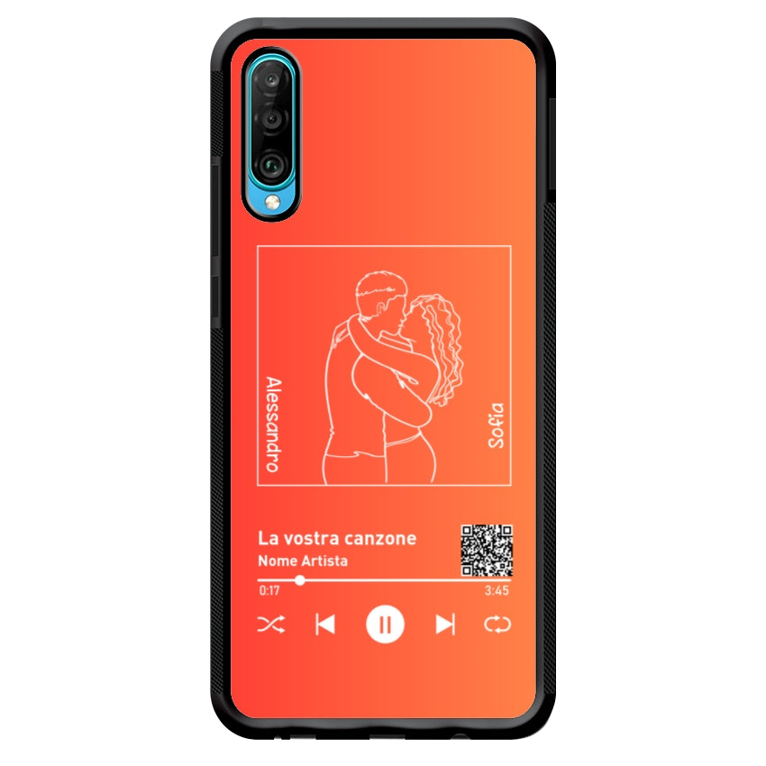 Cover Spotify Personalizzabile con Sagome - Huawei e Honor