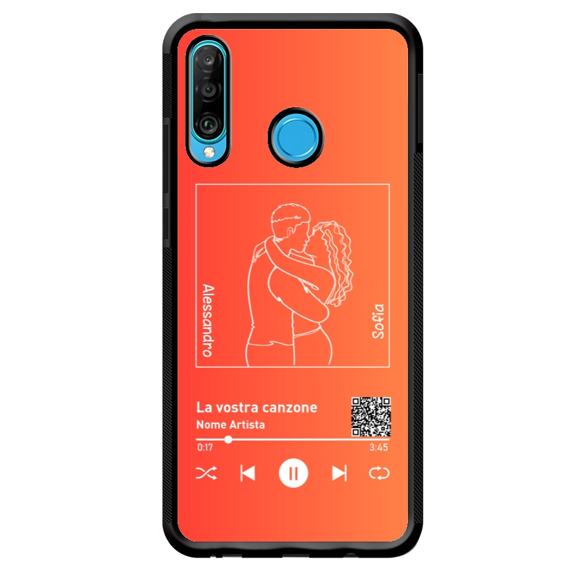 Cover Spotify Personalizzabile con Sagome - Huawei e Honor customall