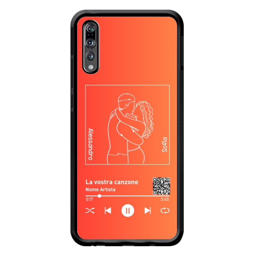 Cover Spotify Personalizzabile con Sagome - Huawei e Honor