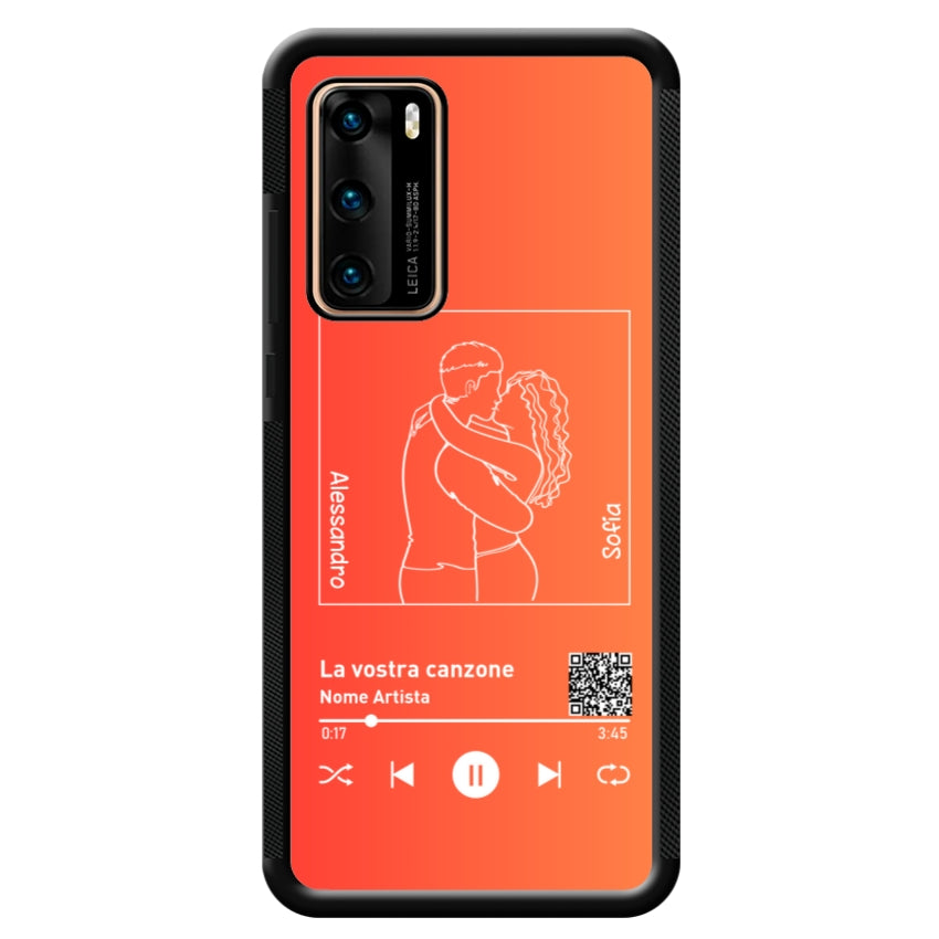 Cover Spotify Personalizzabile con Sagome - Huawei e Honor