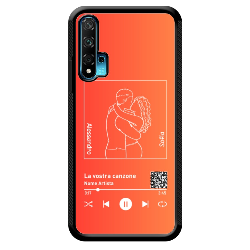 Cover Spotify Personalizzabile con Sagome - Huawei e Honor