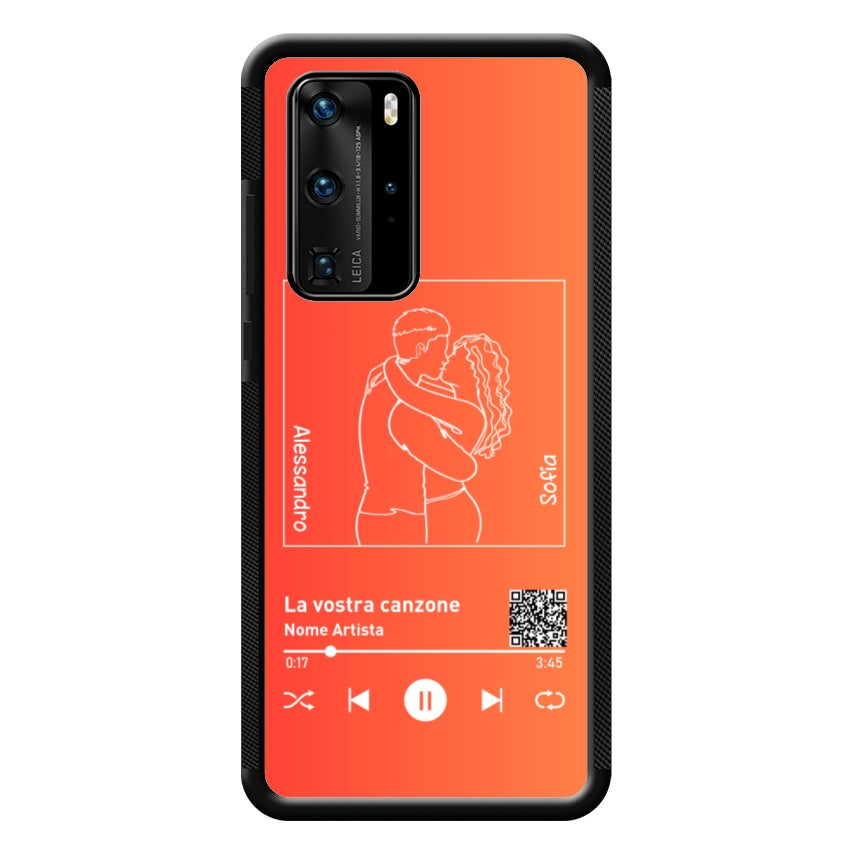 Cover Spotify Personalizzabile con Sagome - Huawei e Honor