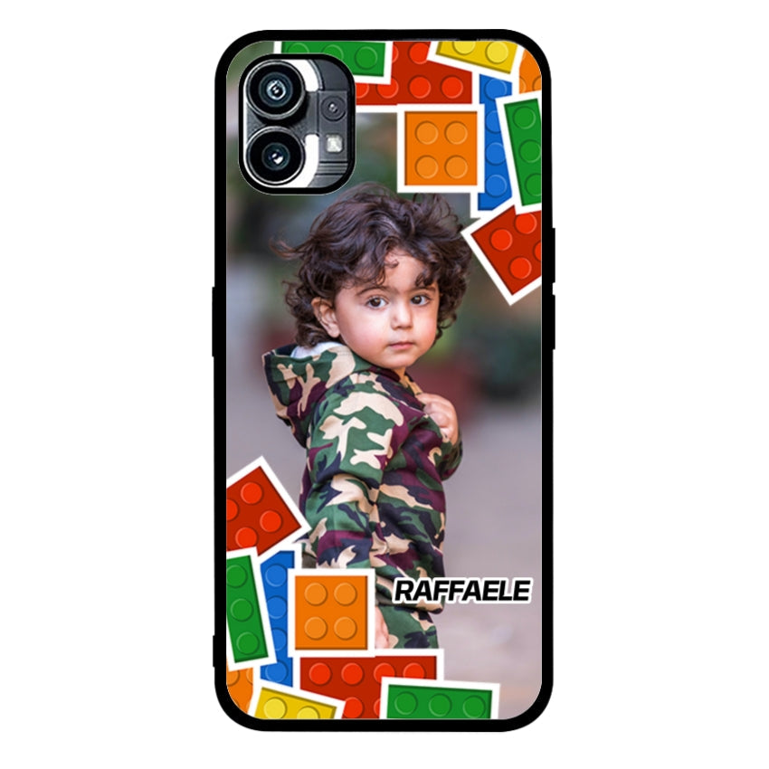 Cover Personalizzata con Frame Lego e Nome - OnePlus e Nothing Phone customall