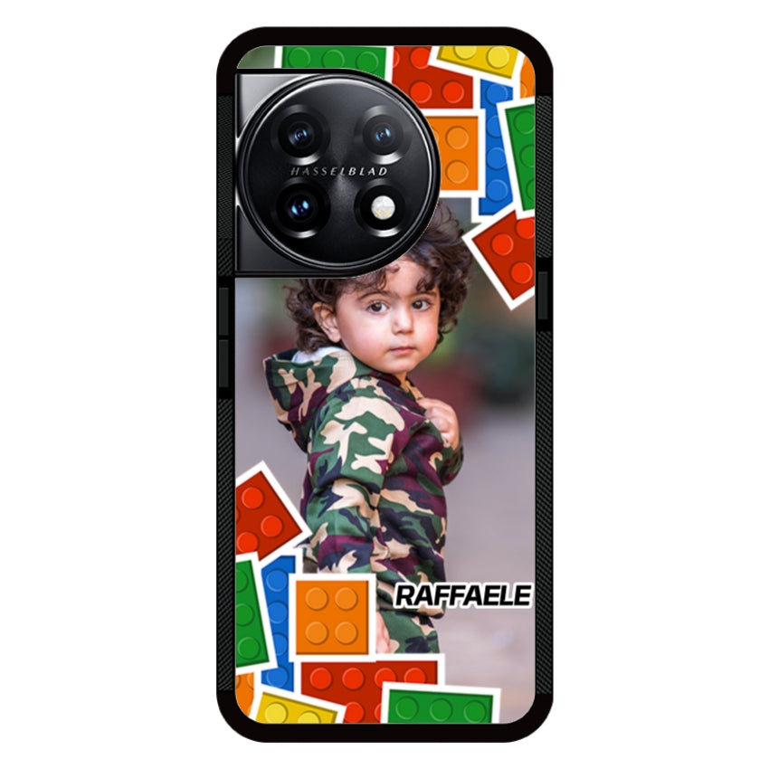 Cover Personalizzata con Frame Lego e Nome - OnePlus e Nothing Phone customall
