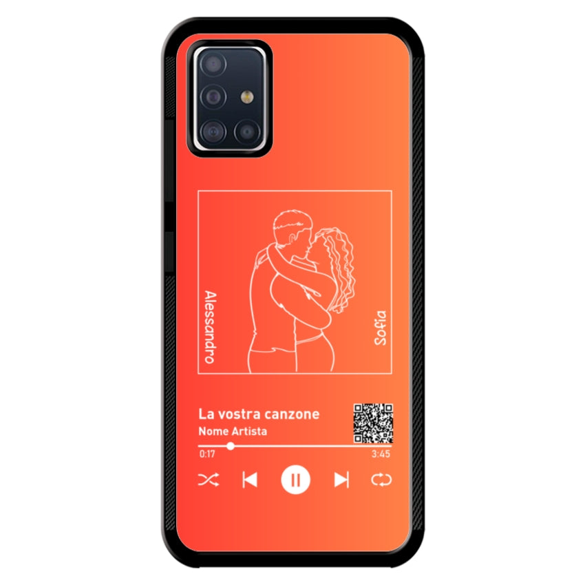 Cover Spotify Personalizzabile con Sagome - Samsung