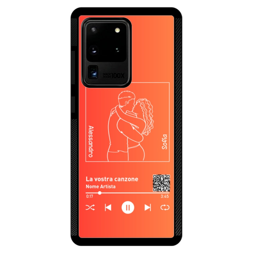 Cover Spotify Personalizzabile con Sagome - Samsung