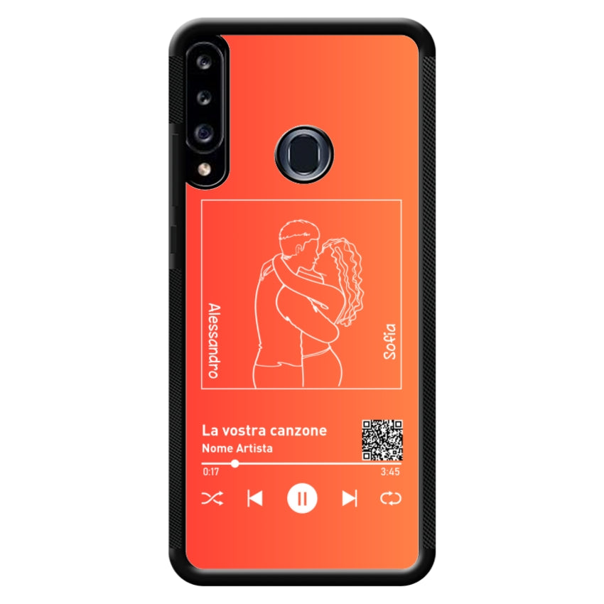 Cover Spotify Personalizzabile con Sagome - Samsung