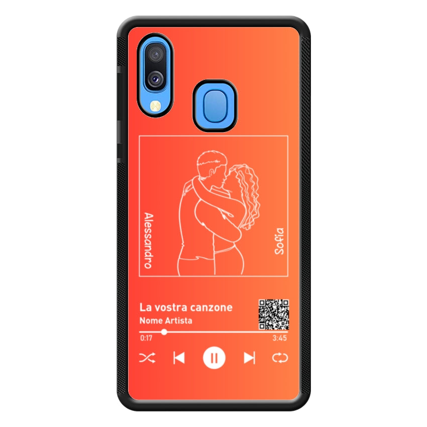 Cover Spotify Personalizzabile con Sagome - Samsung