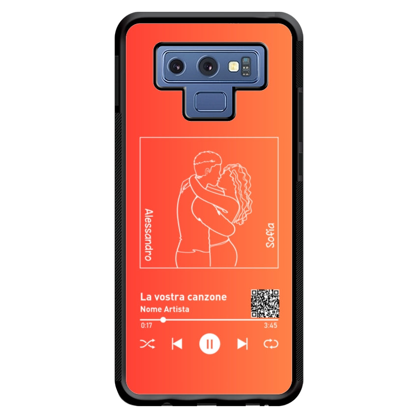Cover Spotify Personalizzabile con Sagome - Samsung