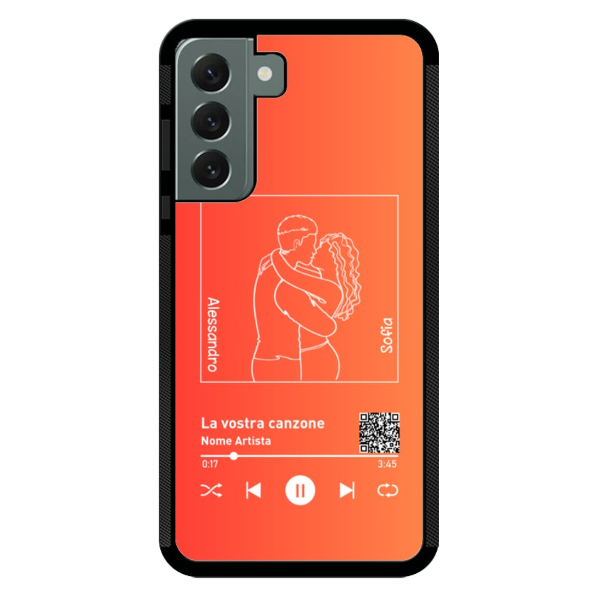 Cover Spotify Personalizzabile con Sagome - Samsung