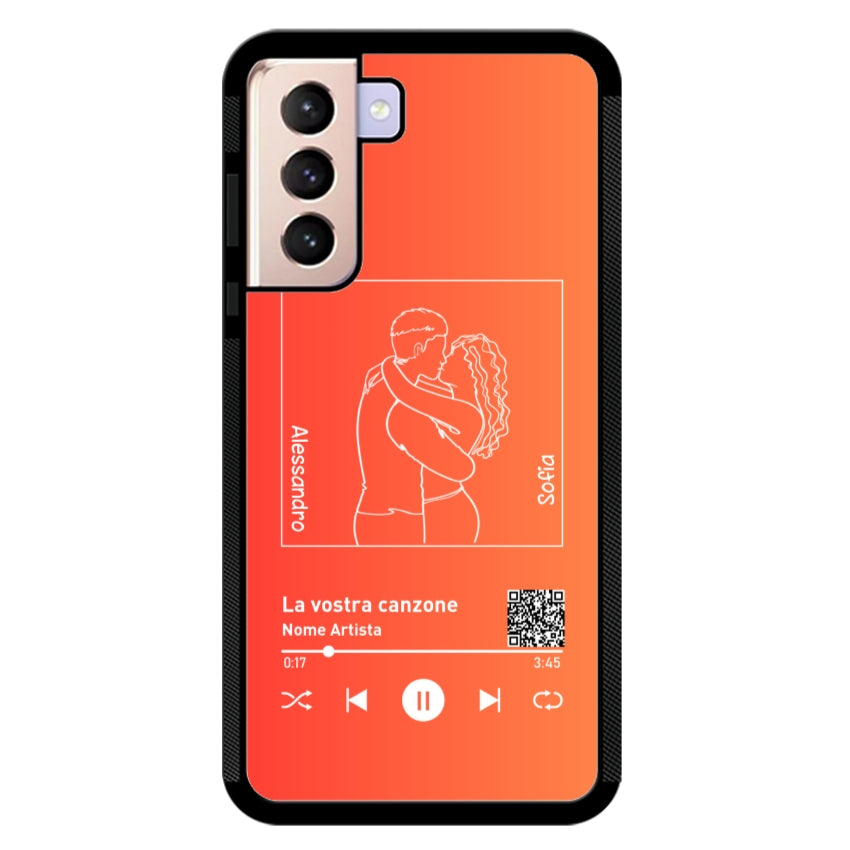Cover Spotify Personalizzabile con Sagome - Samsung