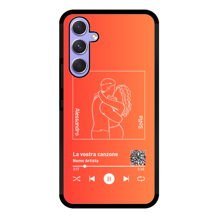 Cover Spotify Personalizzabile con Sagome - Samsung