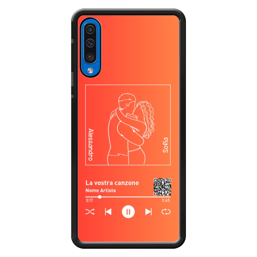 Cover Spotify Personalizzabile con Sagome - Samsung