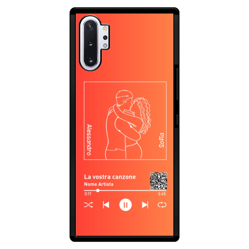 Cover Spotify Personalizzabile con Sagome - Samsung