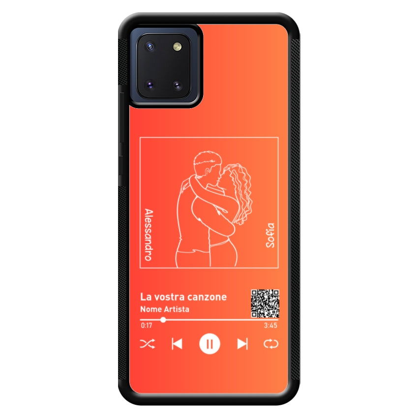 Cover Spotify Personalizzabile con Sagome - Samsung