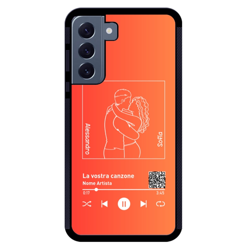 Cover Spotify Personalizzabile con Sagome - Samsung