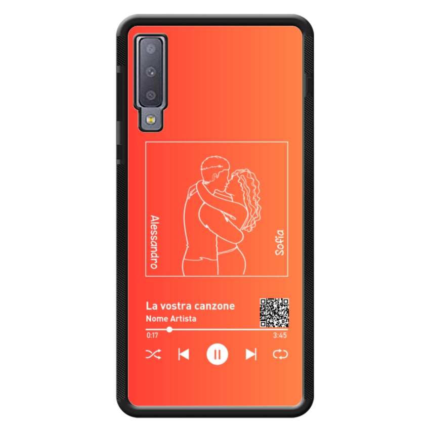 Cover Spotify Personalizzabile con Sagome - Samsung