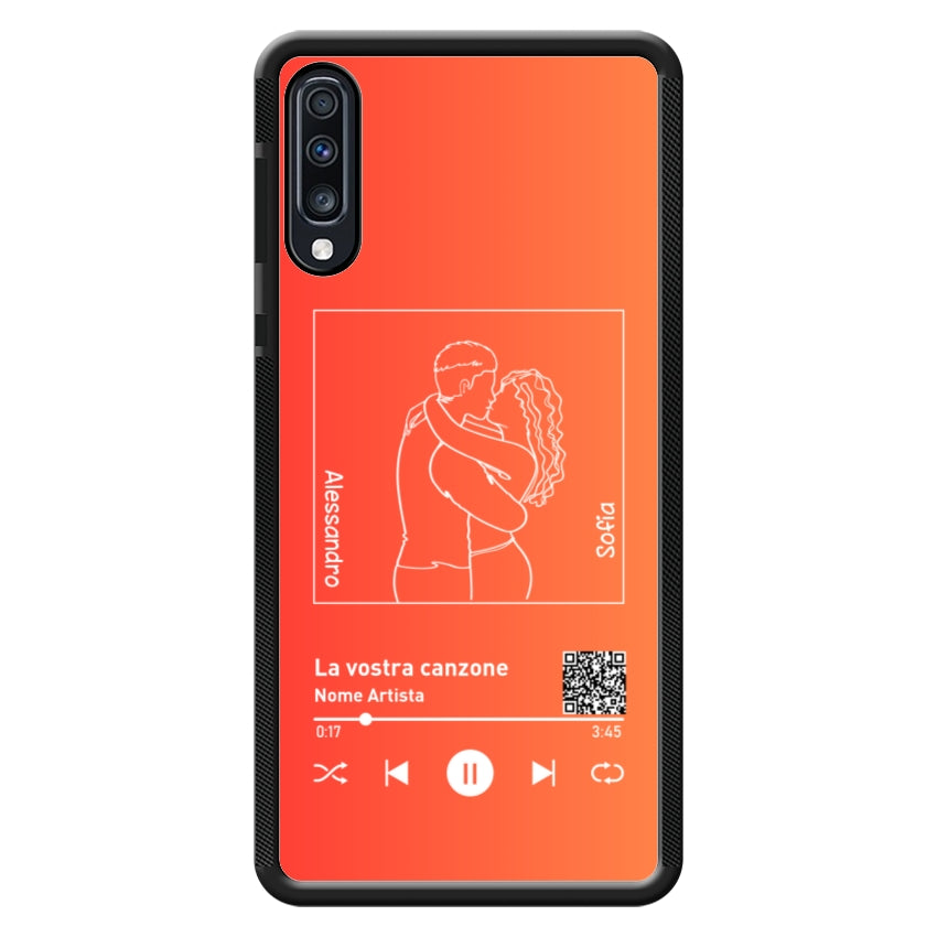 Cover Spotify Personalizzabile con Sagome - Samsung