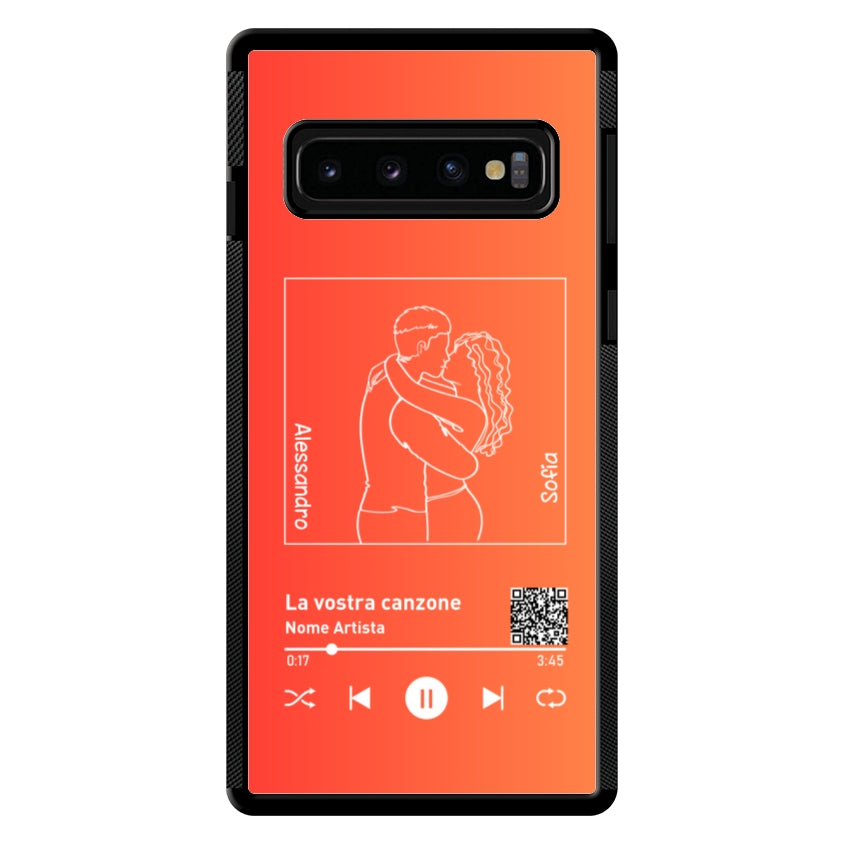 Cover Spotify Personalizzabile con Sagome - Samsung