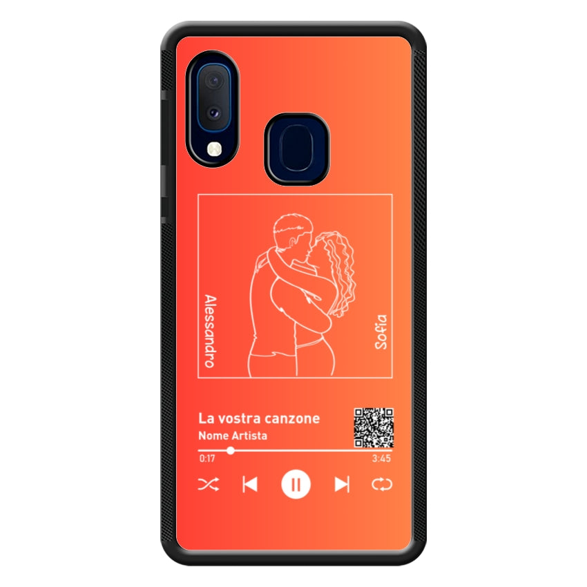 Cover Spotify Personalizzabile con Sagome - Samsung