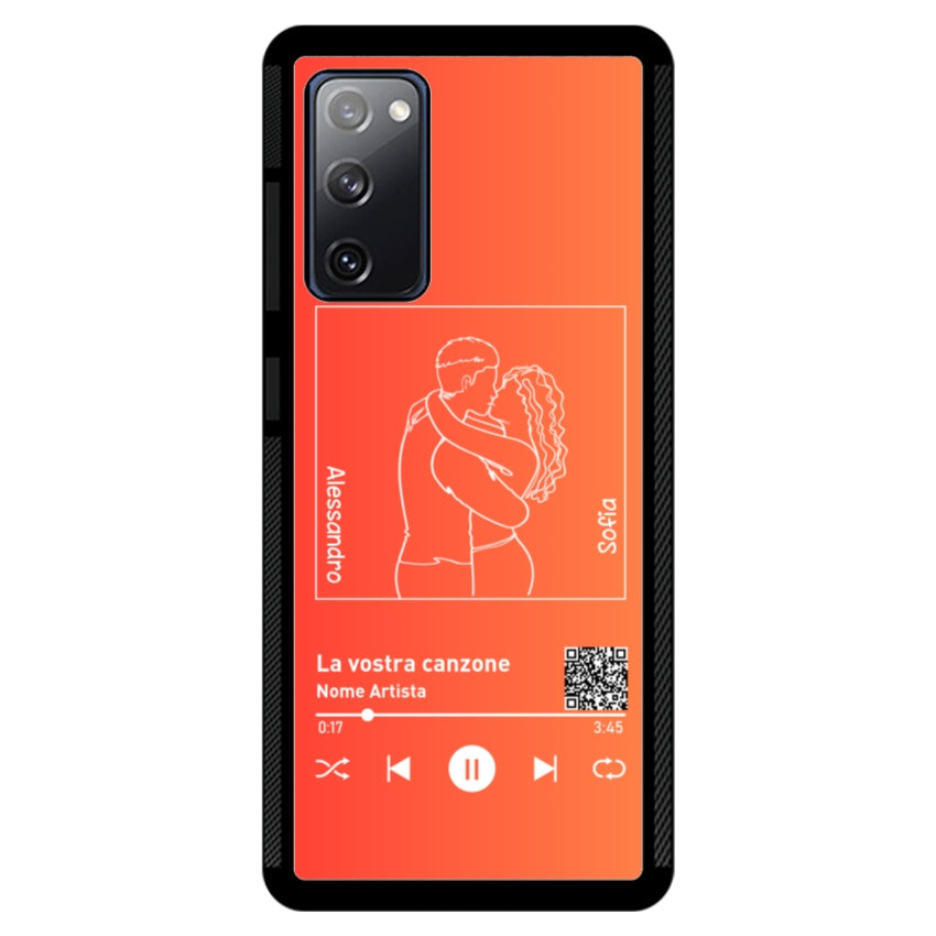 Cover Spotify Personalizzabile con Sagome - Samsung