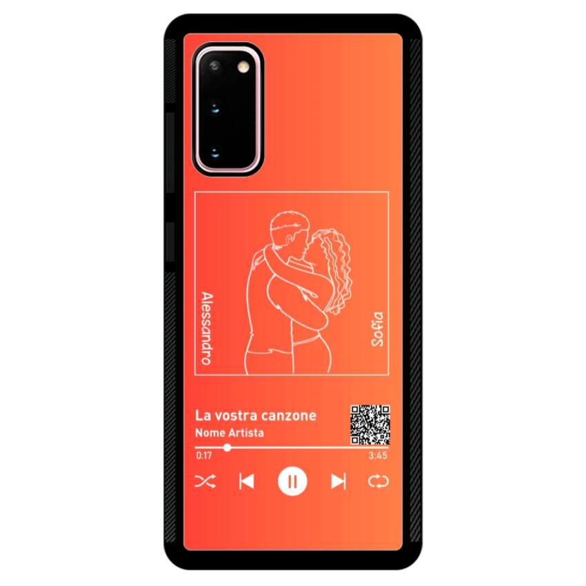Cover Spotify Personalizzabile con Sagome - Samsung