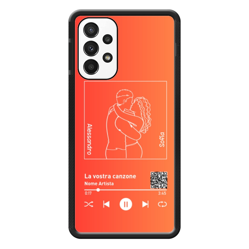Cover Spotify Personalizzabile con Sagome - Samsung