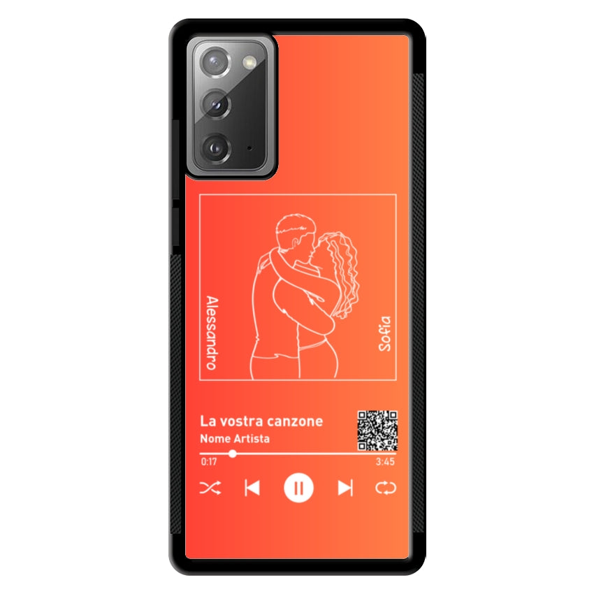 Cover Spotify Personalizzabile con Sagome - Samsung