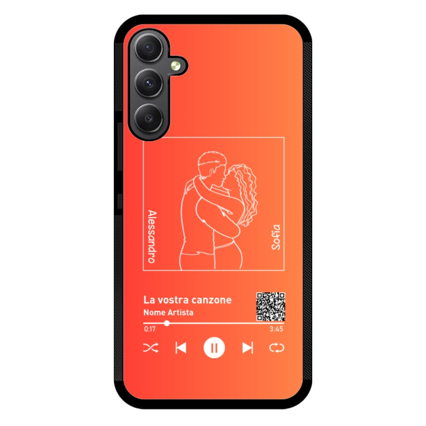 Cover Spotify Personalizzabile con Sagome - Samsung