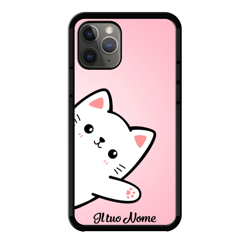 Gatto 1 con Nome - Apple customall