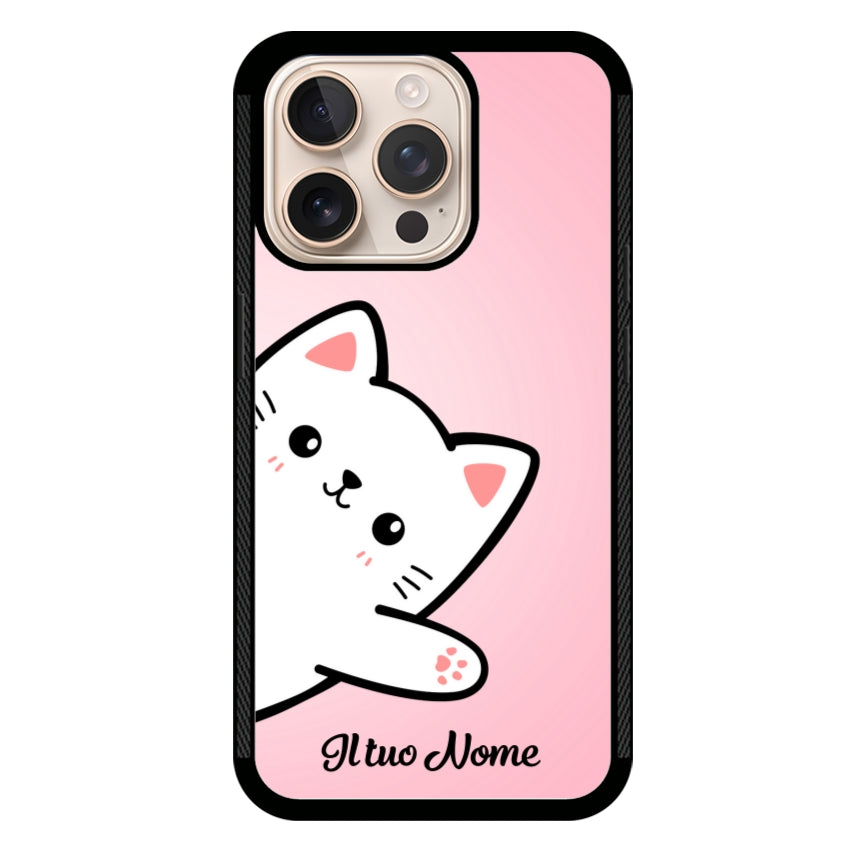Gatto 1 con Nome - Apple customall